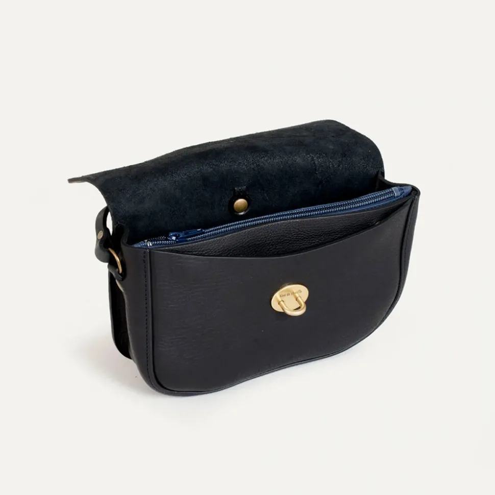 Bleu de Chauffe - Sac Postier Pastis - Noir