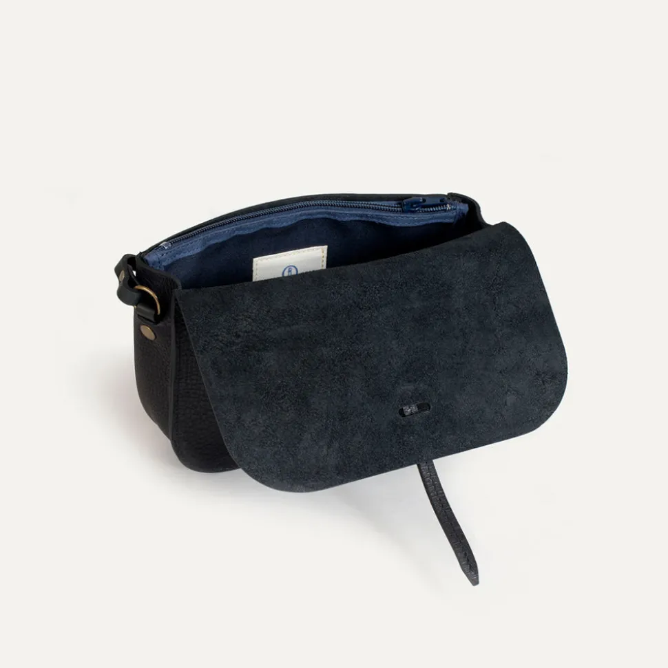 Bleu de Chauffe - Sac Postier Pastis - Noir