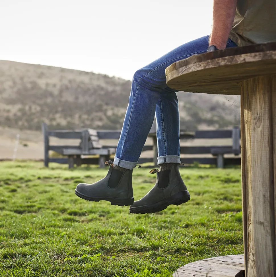 Blundstone - Bottines Classic Chelsea - Gris Anthracite
