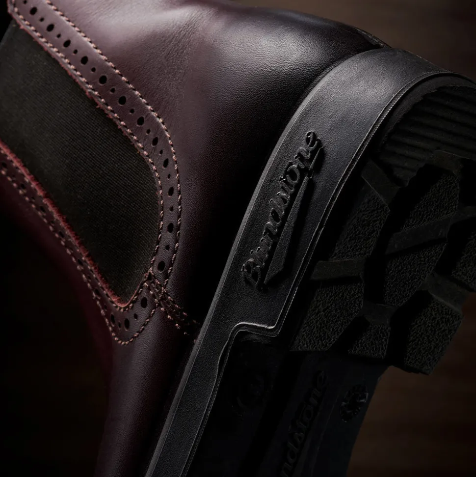 Blundstone - Bottines Hautes Chelsea - Bordeaux