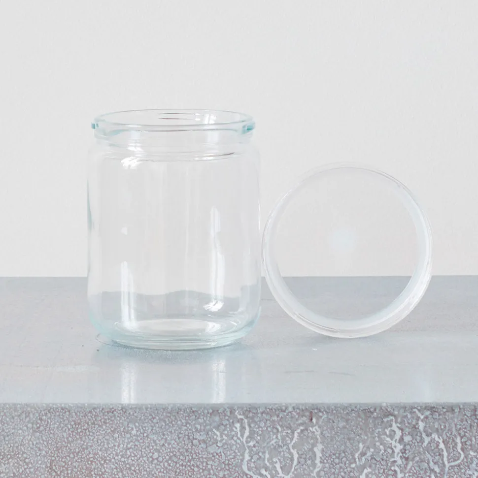 Bocal de conservation japonais en verre
