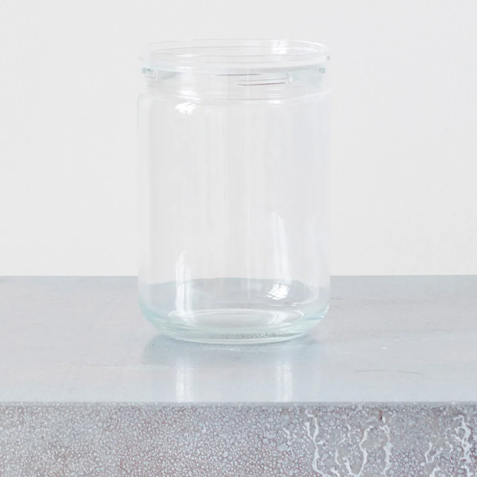 Bocal de conservation japonais en verre