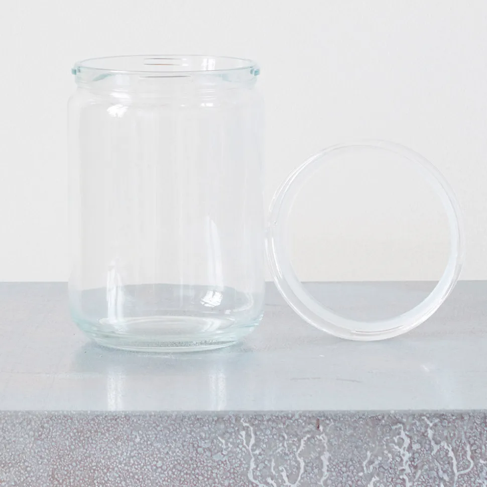 Bocal de conservation japonais en verre