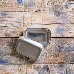 Boite à savon en aluminium