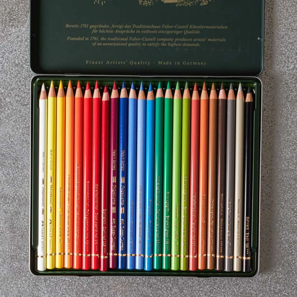Boîte de 24 crayons Polychromos