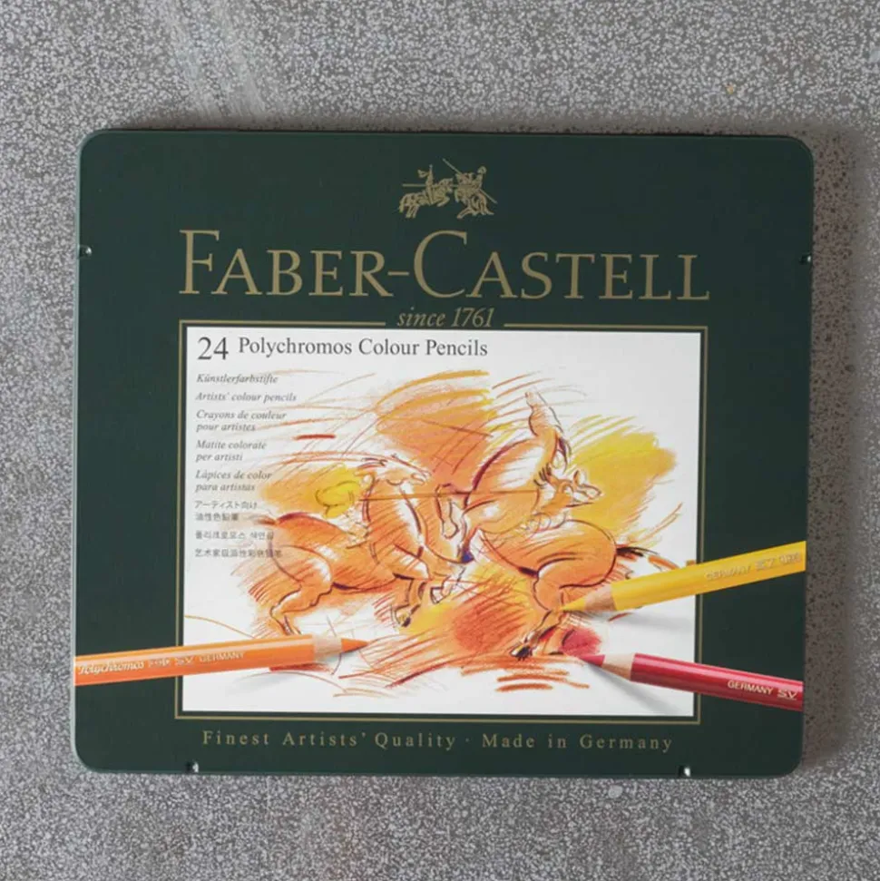 Boîte de 24 crayons Polychromos