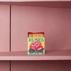 Boîte de 150 grandes allumettes - Roses