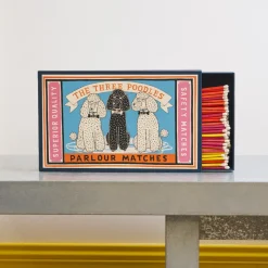 Boîte géante de 150 grandes allumettes - Caniche