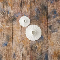 Bougeoir Coquille - Blanc