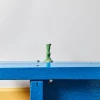Bougeoir en céramique émaillée - Vert