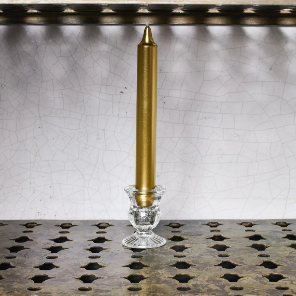 Bougeoir en verre - Transparent
