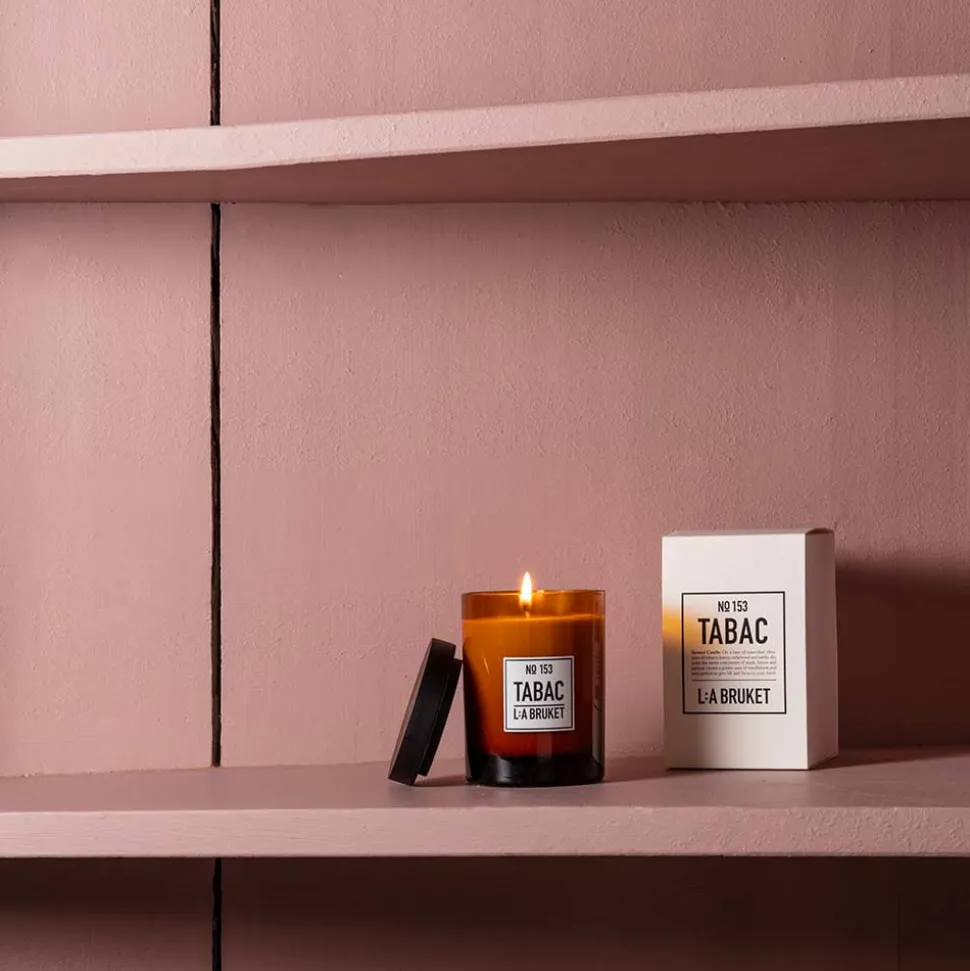 Bougie L:A BRUKET - N°153 Tabac