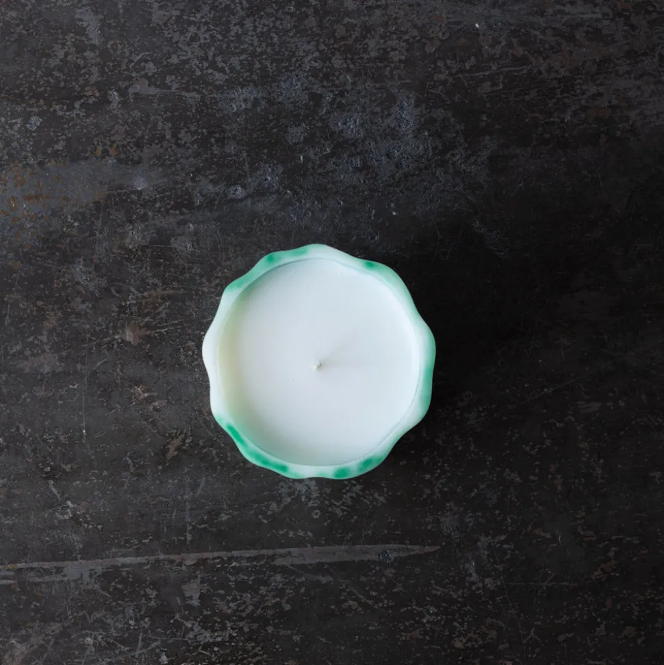 Bougie parfumée - Vert - Le Feu de l'Eau