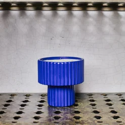 Bougie Podium L - Bleu Cobalt
