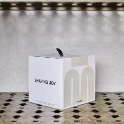 Bougie Podium M - Blanc Grès
