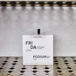 Bougie Podium M - Blanc Grès