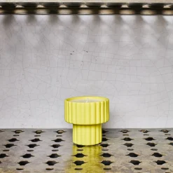 Bougie Podium S - Jaune