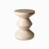 Bout de canapé Zig Zag - Beige