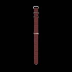 Bracelet de montre NATO en nylon - Bordeaux