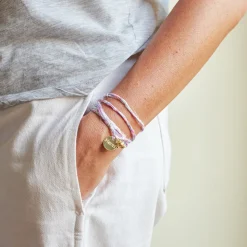 Bracelet médaille Liberty Merci - Betsy