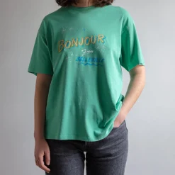 Brewster - T-Shirt Bonjour - Vert