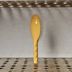 Brosse à cheveux N.04 LA MIRACLE - Démêlante & Massante - Jaune