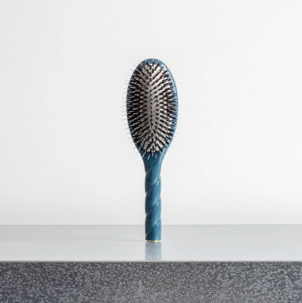 Brosse à cheveux N.02 L'INDISPENSABLE - Soin & Démêlage - Bleu