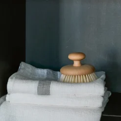 Brosse de massage avec pommeau