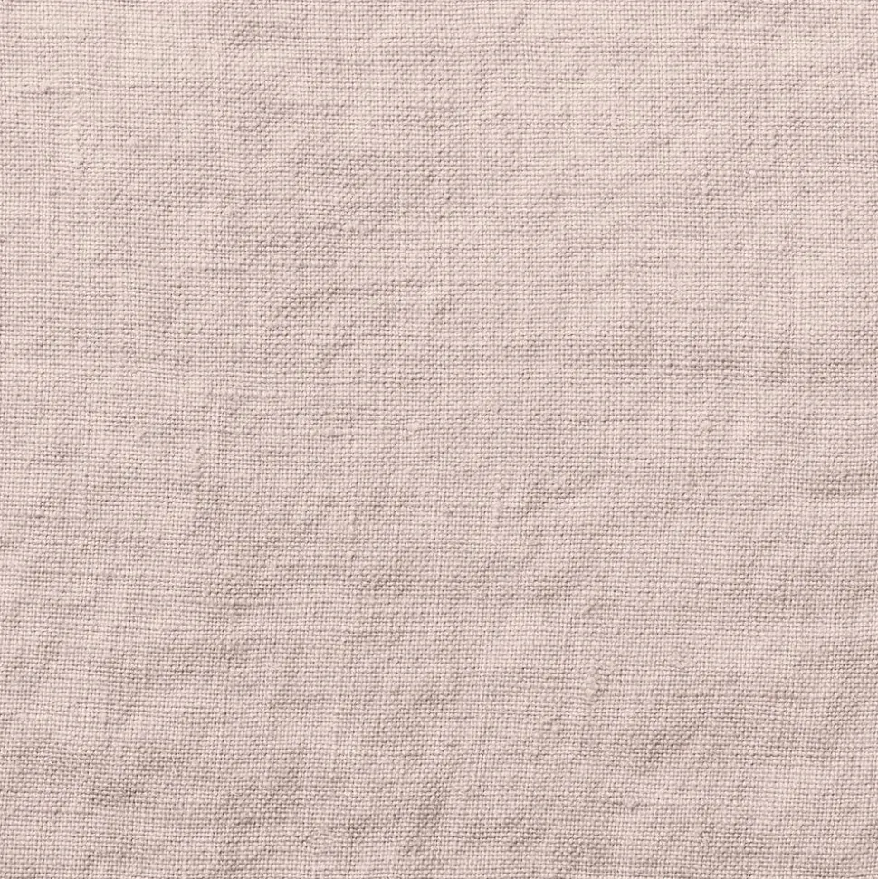 Cabas en lin lavé Merci - Beige rosé