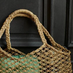 Cabas palmier - Tressé
