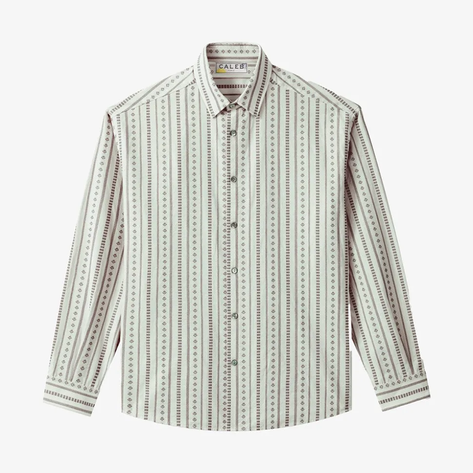 Caleb - Chemise Sun - Blanc