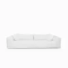 Canapé Slow Family 4 places - Lin Blanc - Bed&Philosophy