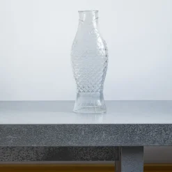 Carafe en verre Fish