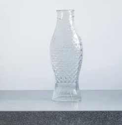 Carafe en verre Fish