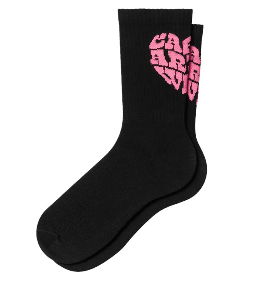 Carhartt WIP - Chaussettes Heartbreaker - Noir