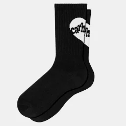 Carhartt WIP - Chaussettes Amour - Noir