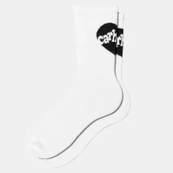 Carhartt WIP - Chaussettes Amour - Blanc