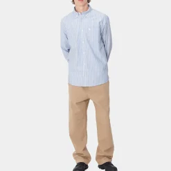 Carhartt WIP - Chemise Dowlen - Bleu