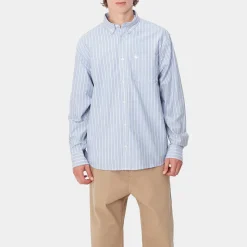 Carhartt WIP - Chemise Dowlen - Bleu