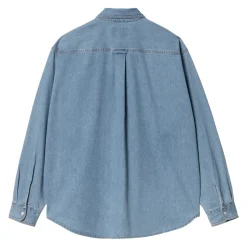 Carhartt WIP - Chemise Lucas - Blue Bleached