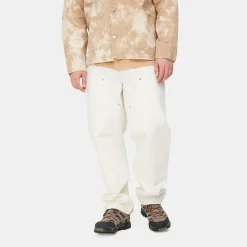 Carhartt Wip - Pantalon Double Knee - Ecru