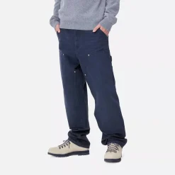 Carhartt WIP - Pantalon Double Knee - Bleu