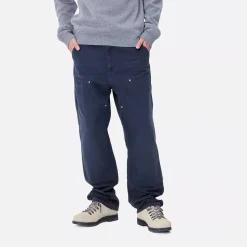 Carhartt WIP - Pantalon Double Knee - Bleu