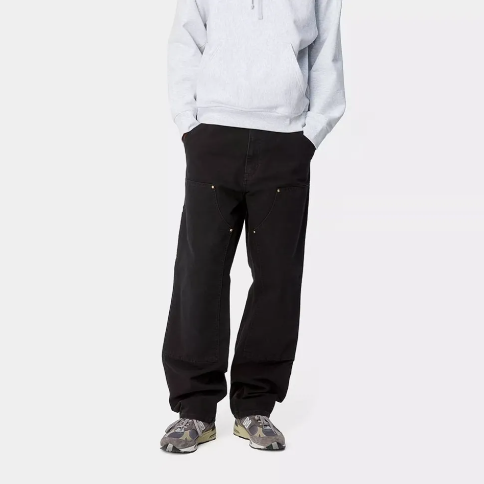 Carhartt WIP - Pantalon Double Knee - Noir