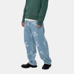 Carhartt WIP - Pantalon Stamp - Bleu