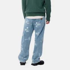 Carhartt WIP - Pantalon Stamp - Bleu