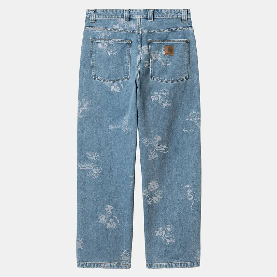 Carhartt WIP - Pantalon Stamp - Bleu