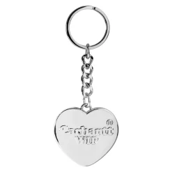 Carhartt WIP - Porte clé Heart - Silver