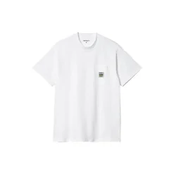 Carhartt WIP - T-Shirt à poche - Blanc