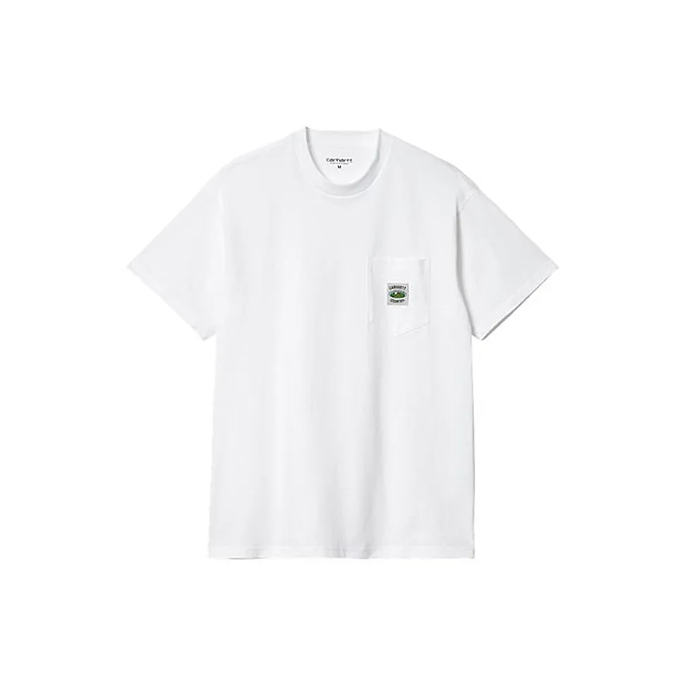 Carhartt WIP - T-Shirt à poche - Blanc